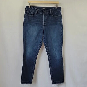 NYDJ Alina Ankle Jeans High Rise Medium Wash Size 12